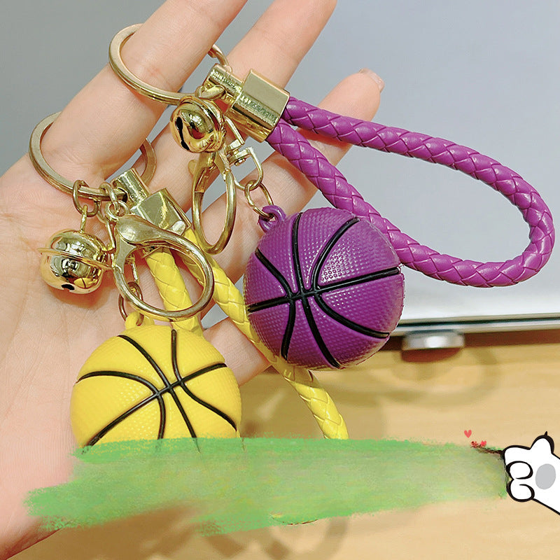 Wholesale Basketball Silicone Keychain ACC-KC-QiHang001