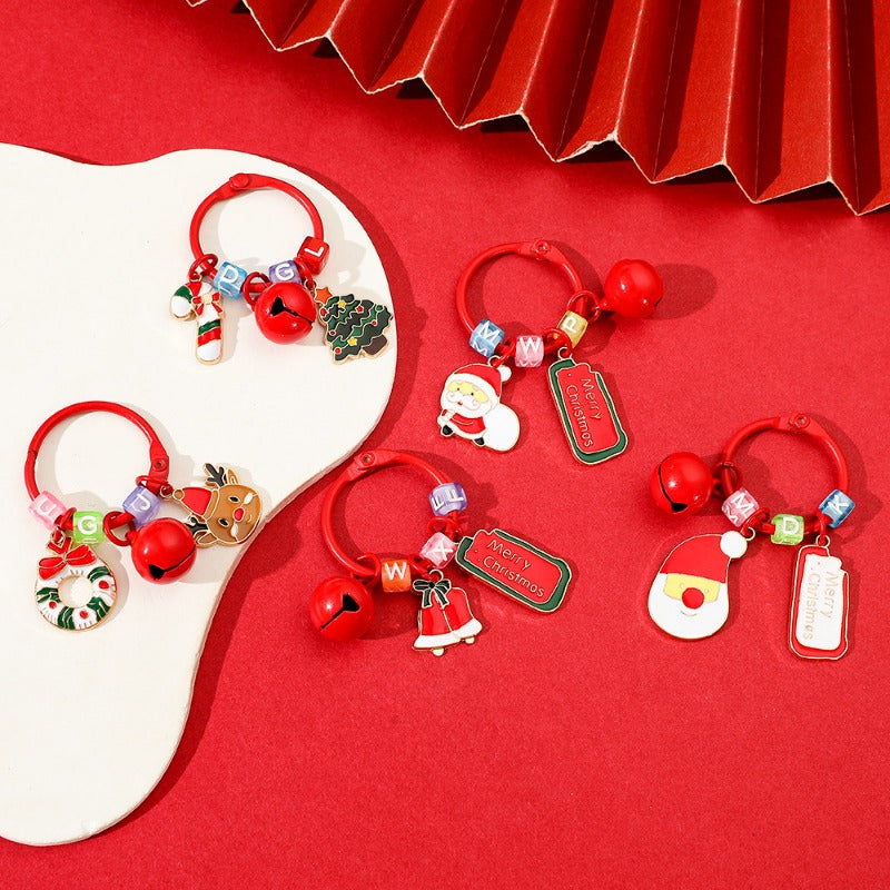 Wholesale Christmas Creative Exquisite Doll Keychain  ACC-KC-KeFeng002