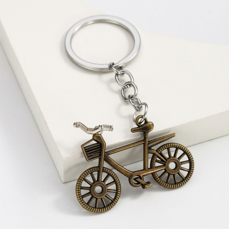 Wholesale Metal Simulation Bicycle Bicycle Mini Creative Keychain ACC-KC-RongRui030