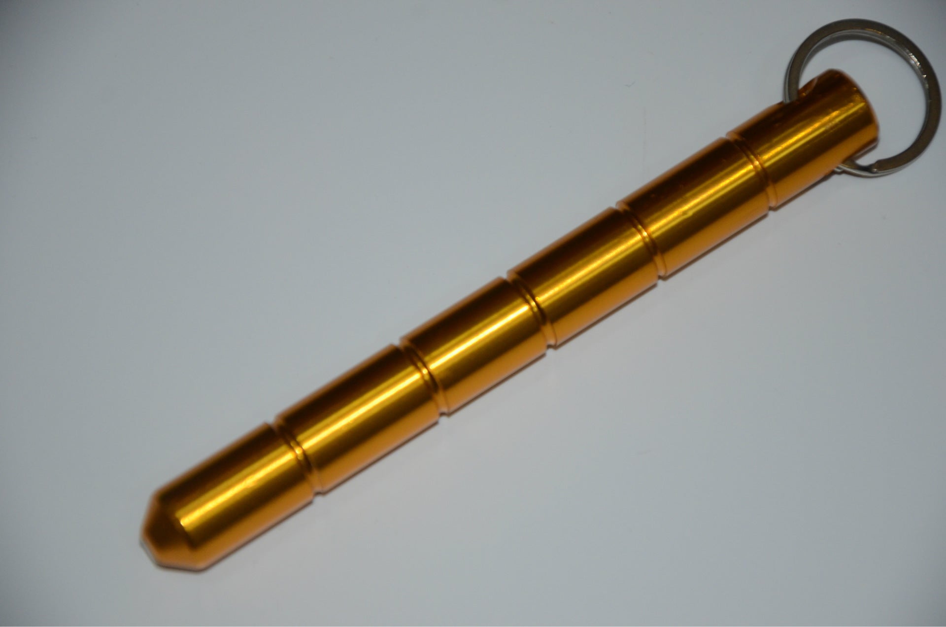 Wholesale Outdoor Tactical Pen Shape Flat Head Stick Keychain ACC-KC-KaBiao023