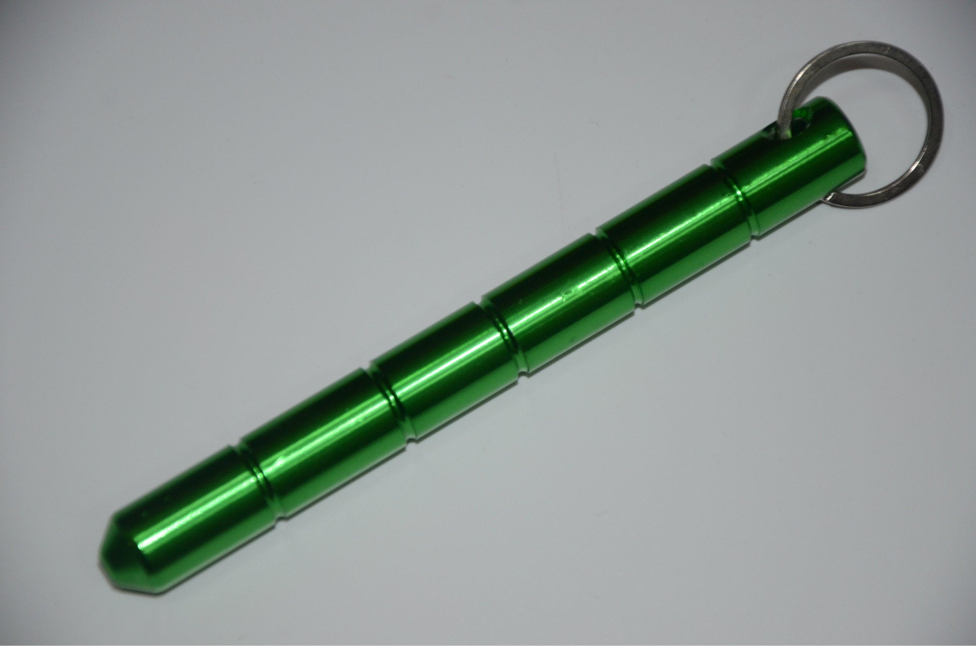 Wholesale Outdoor Tactical Pen Shape Flat Head Stick Keychain ACC-KC-KaBiao023