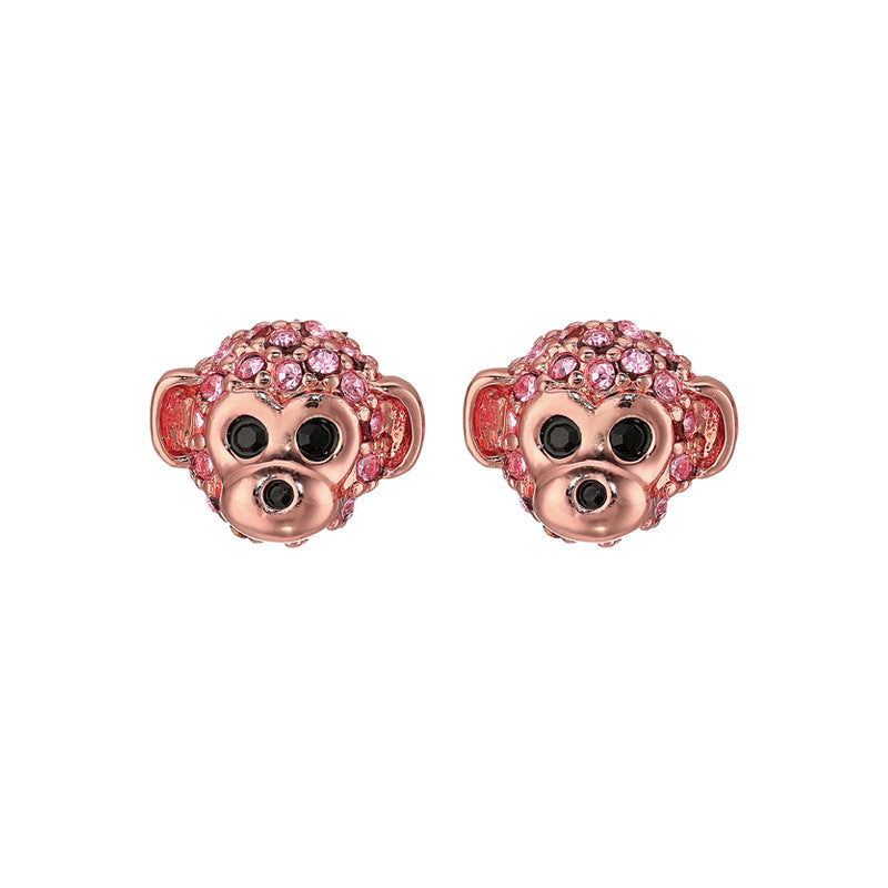 Wholesale Vintage Alloy Animal Puppy Earrings ACC-ES-Huil004