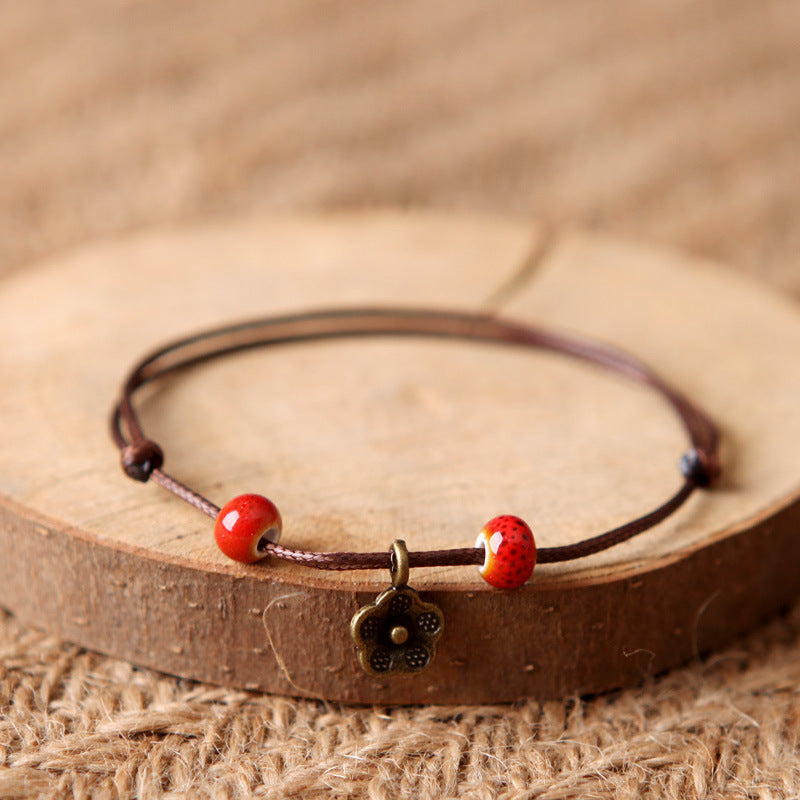 Wholesale Bohemian Retro  Leaf Bracelet Jewelry