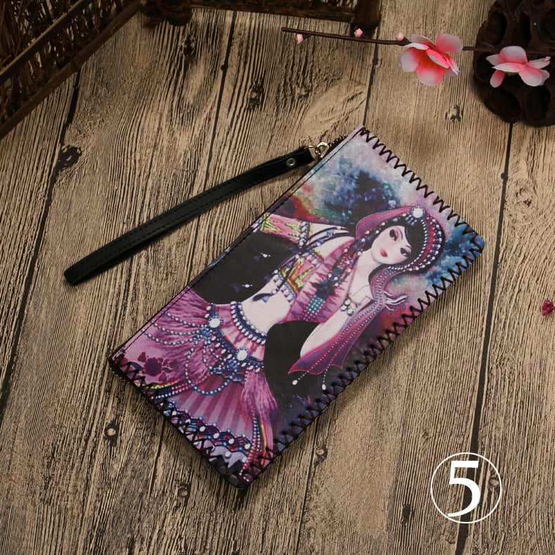 Wholesale Ethnic Style Hand Wallet Zipper Wallet ACC-WT-Mengs005