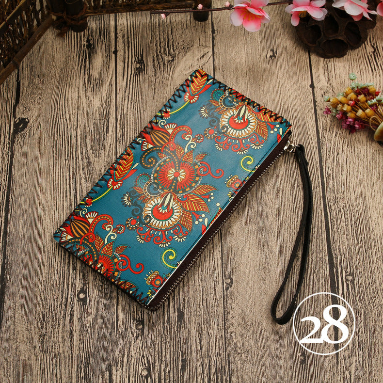 Wholesale Ethnic Style Hand Wallet Zipper Wallet ACC-WT-Mengs005