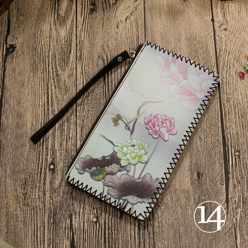 Wholesale Ethnic Style Hand Wallet Zipper Wallet ACC-WT-Mengs005