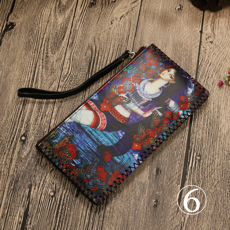 Wholesale Ethnic Style Hand Wallet Zipper Wallet ACC-WT-Mengs005