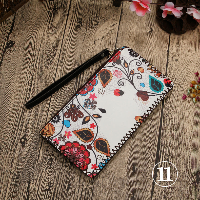 Wholesale Ethnic Style Hand Wallet Zipper Wallet ACC-WT-Mengs005
