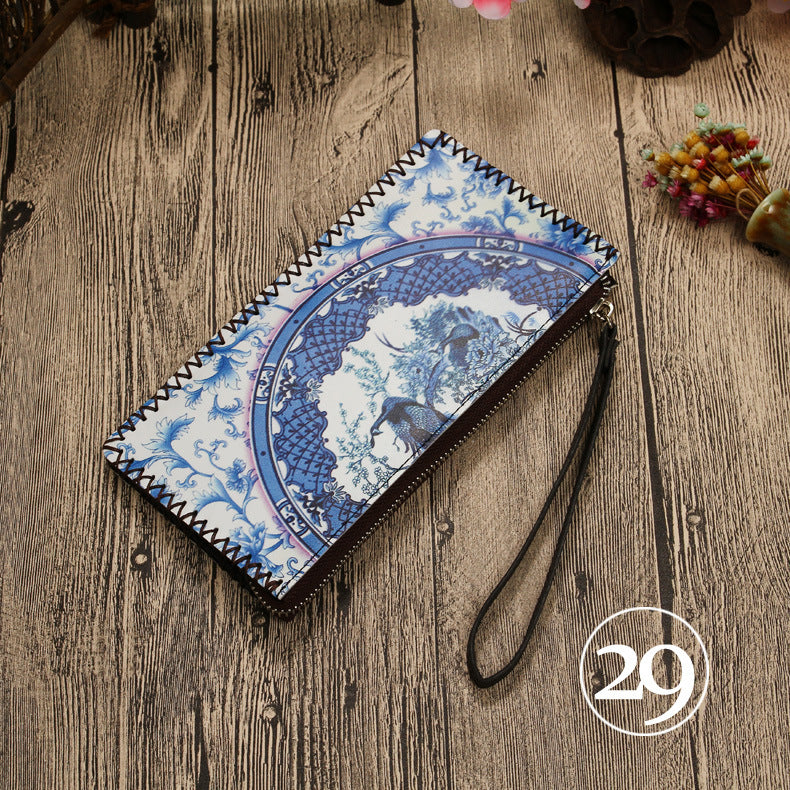 Wholesale Ethnic Style Hand Wallet Zipper Wallet ACC-WT-Mengs005