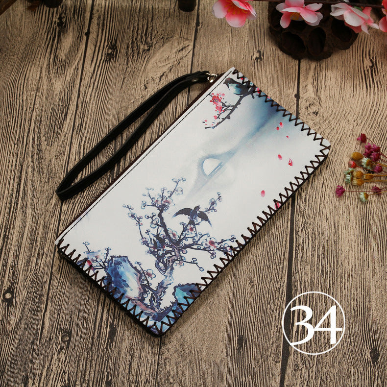 Wholesale Ethnic Style Hand Wallet Zipper Wallet ACC-WT-Mengs005