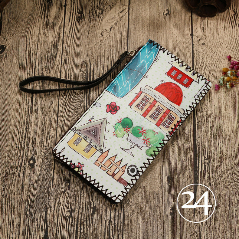 Wholesale Ethnic Style Hand Wallet Zipper Wallet ACC-WT-Mengs005