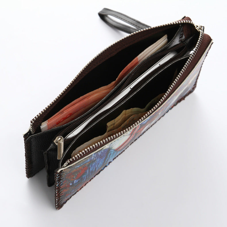 Wholesale Ethnic Style Hand Wallet Zipper Wallet ACC-WT-Mengs005