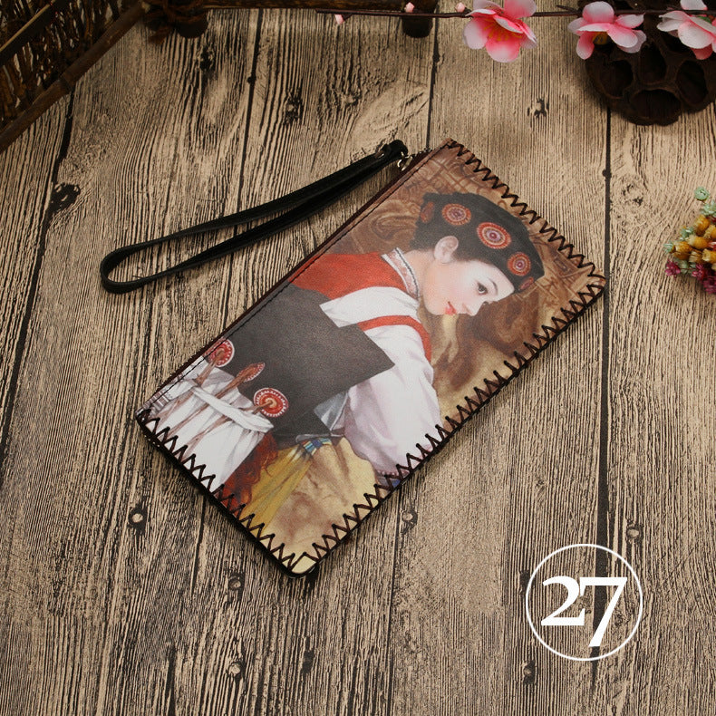 Wholesale Ethnic Style Hand Wallet Zipper Wallet ACC-WT-Mengs005