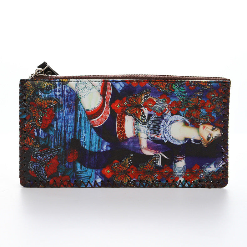 Wholesale Ethnic Style Hand Wallet Zipper Wallet ACC-WT-Mengs005