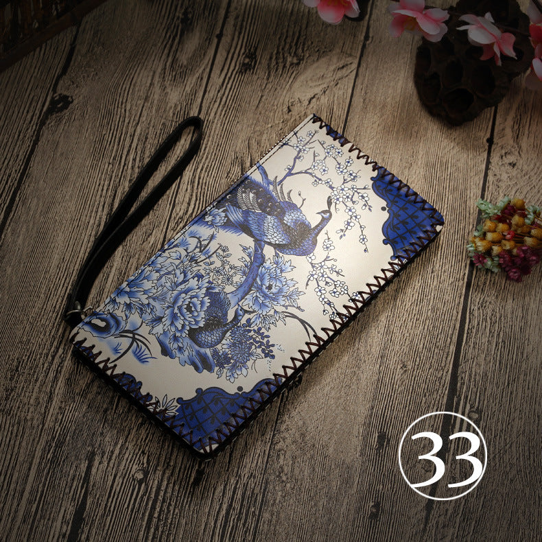 Wholesale Ethnic Style Hand Wallet Zipper Wallet ACC-WT-Mengs005