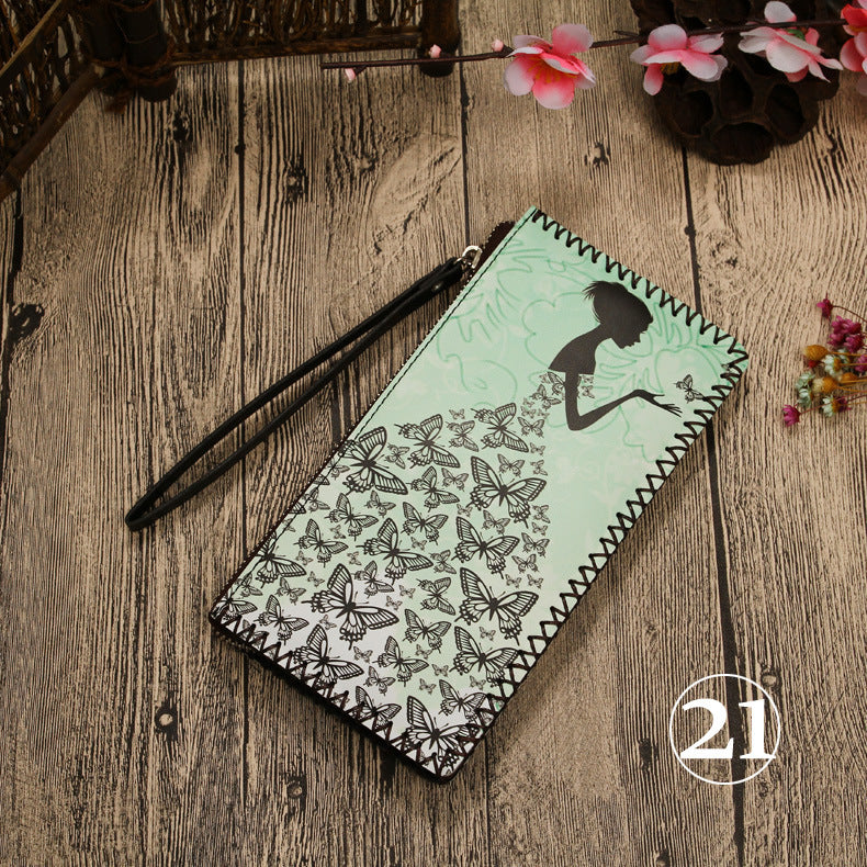 Wholesale Ethnic Style Hand Wallet Zipper Wallet ACC-WT-Mengs005