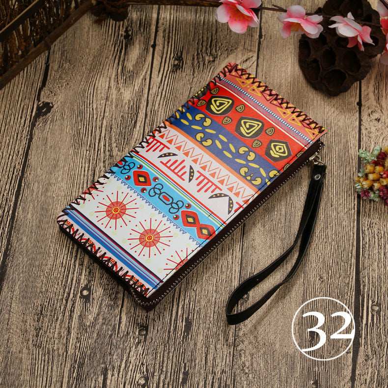 Wholesale Ethnic Style Hand Wallet Zipper Wallet ACC-WT-Mengs005