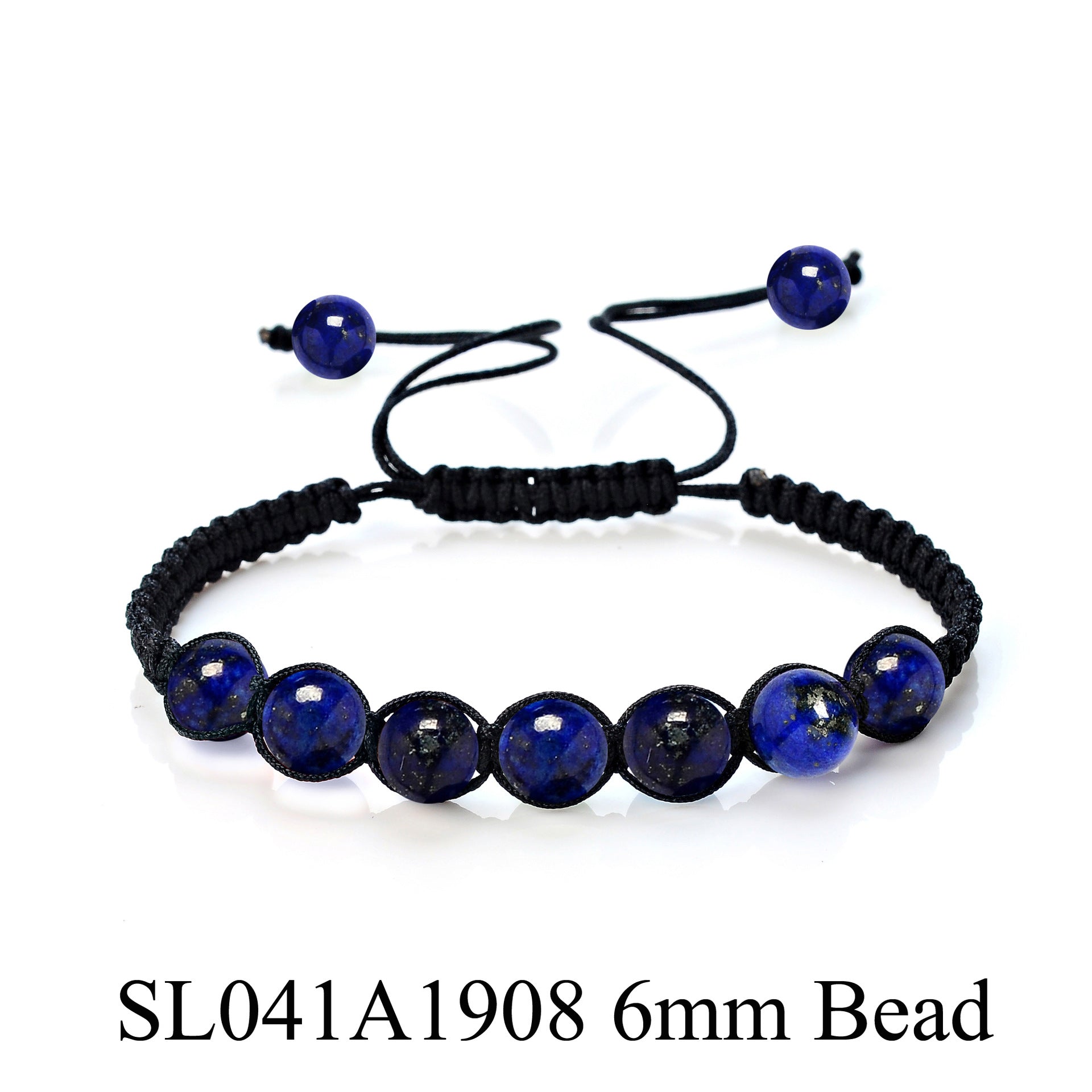 Wholesale Multi Variety Round Bead Stone Woven Amethyst Bracelet