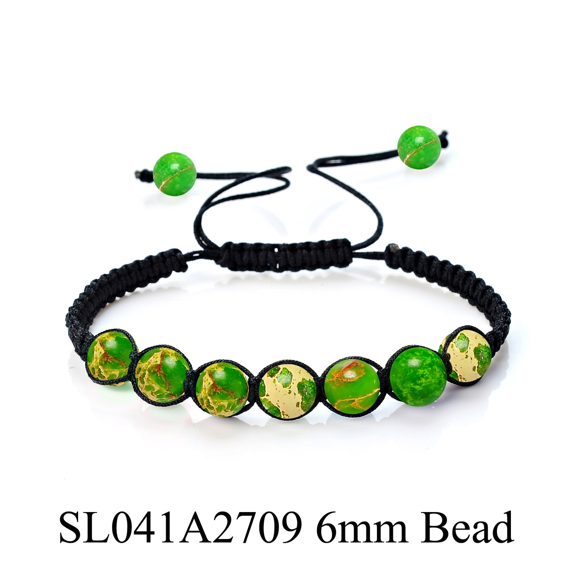 Wholesale Multi Variety Round Bead Stone Woven Amethyst Bracelet