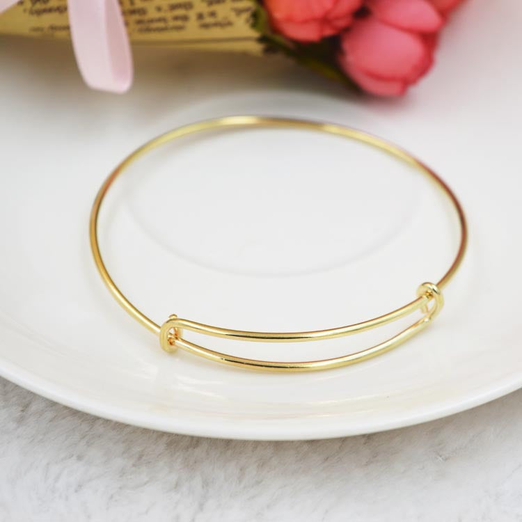 Wholesale Coil Push Pull Adjustable Retractable Bracelet