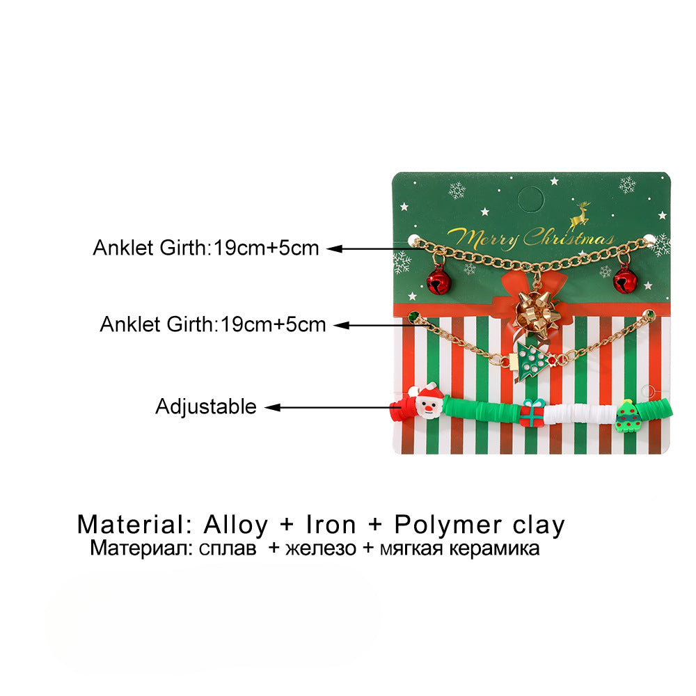 Wholesale Christmas Bell Bracelet Set ACC-BT-Anduo001