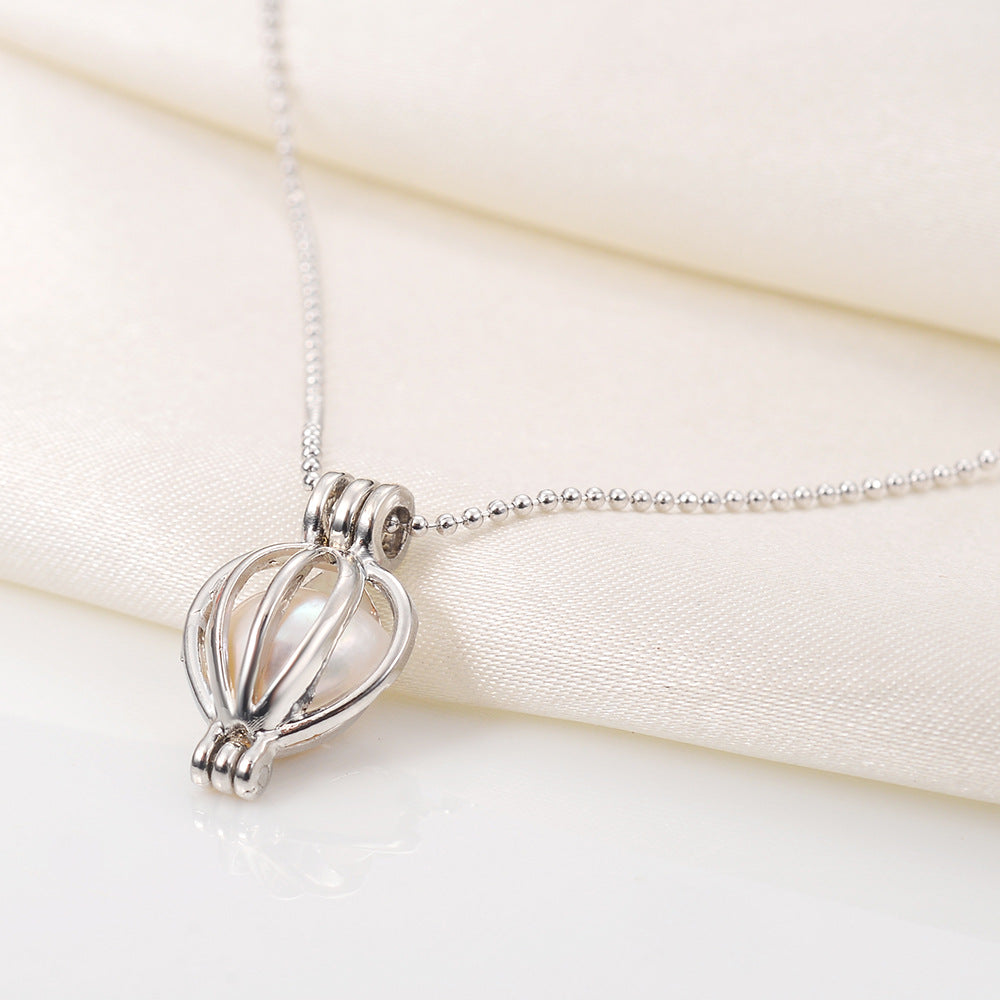 Wholesale Lantern Pearl Hollow Clavicle Chain Necklace Choker Necklace ACC-NE-ZhuangZ002