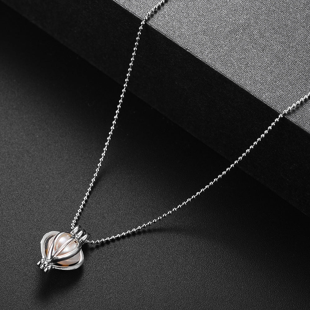 Wholesale Lantern Pearl Hollow Clavicle Chain Necklace Choker Necklace ACC-NE-ZhuangZ002