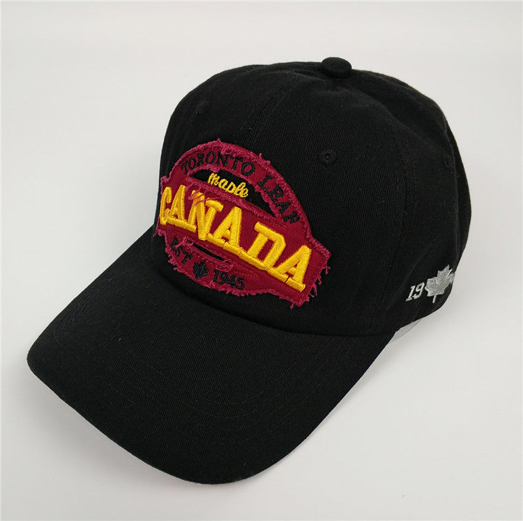 Wholesale  Washed Distressed Denim Baseball Cap