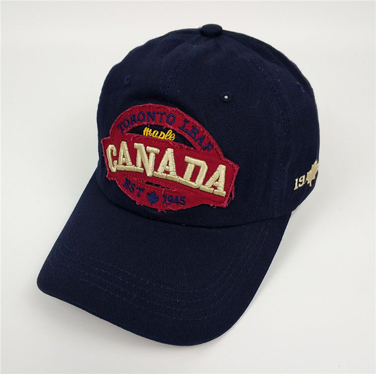 Wholesale  Washed Distressed Denim Baseball Cap