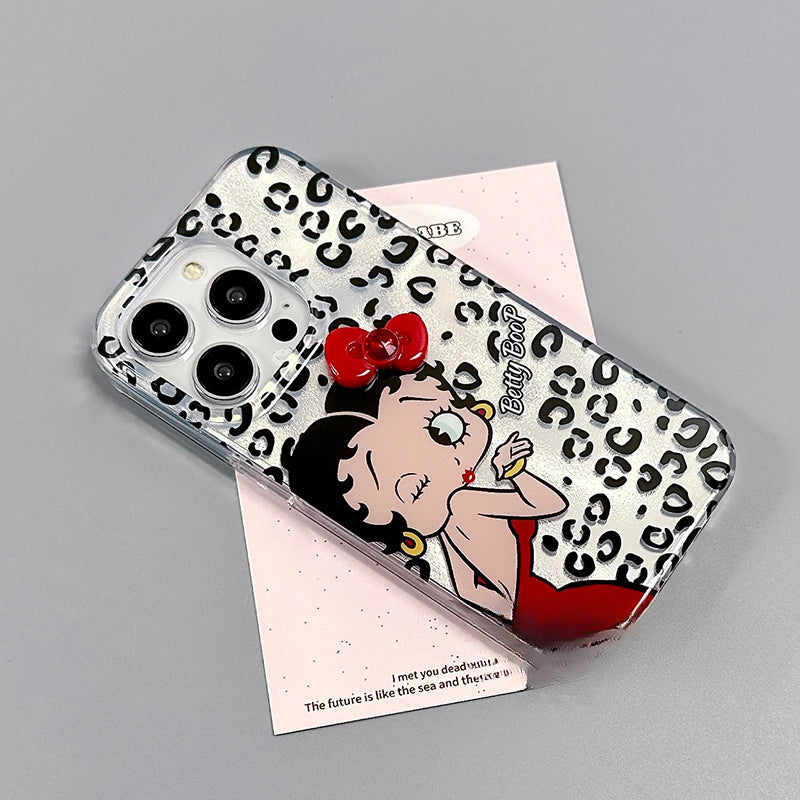 Wholesale Cool Leopard Print All Inclusive Mobile Phone Soft Case ACC-PC-Taoxia001