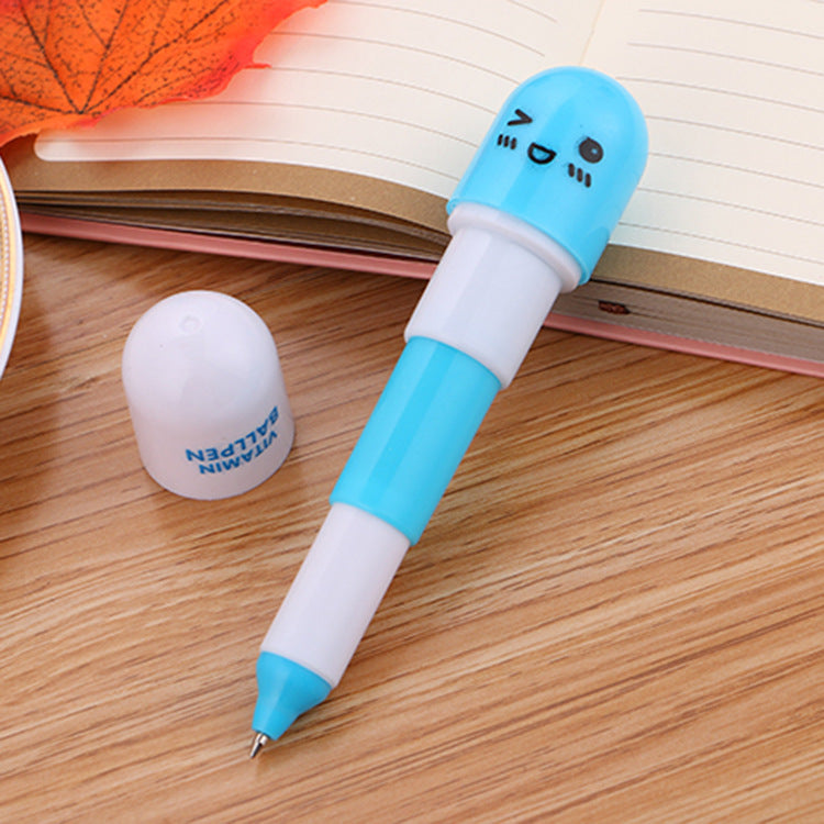 Wholesale Cute Pill Ballpoint Pen Cartoon Retractable Capsule Pen ACC-PN-Liuj015
