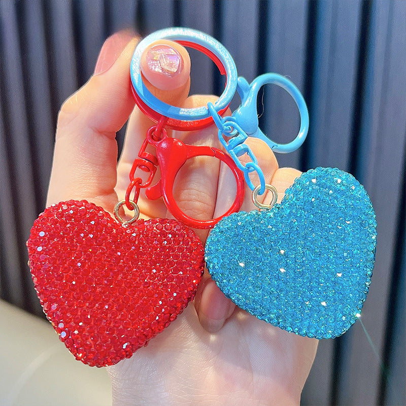 Wholesale Creative Diamond Heart Keychains ACC-KC-WoAn018