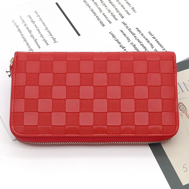 Wholesale Solid Color Simple Accordion Bag Large Capacity Wallet  ACC-WT-BiLH007