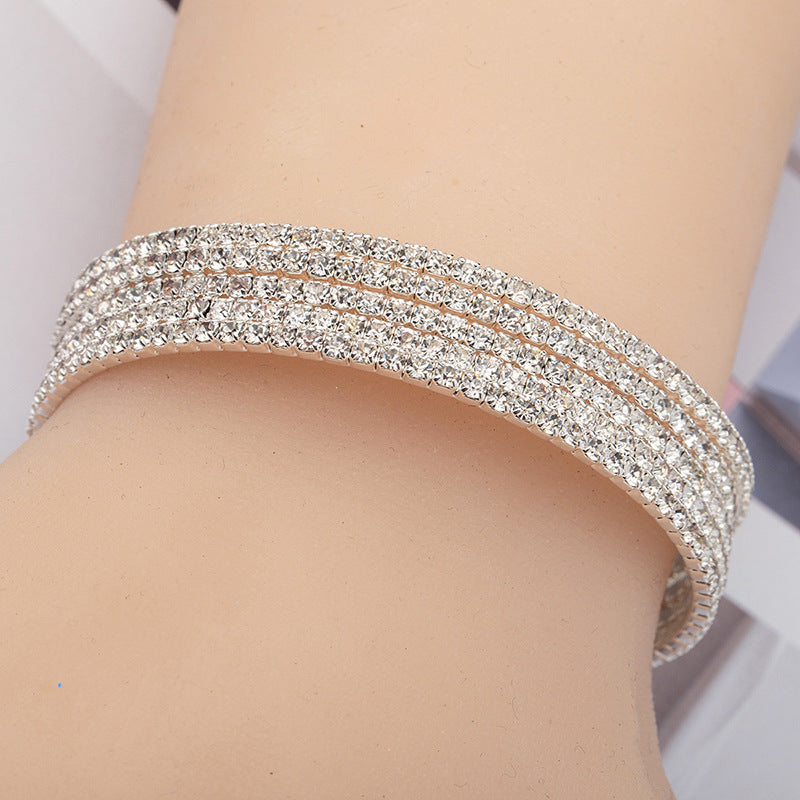 Wholesale Steel wire elastic fashion bracelet