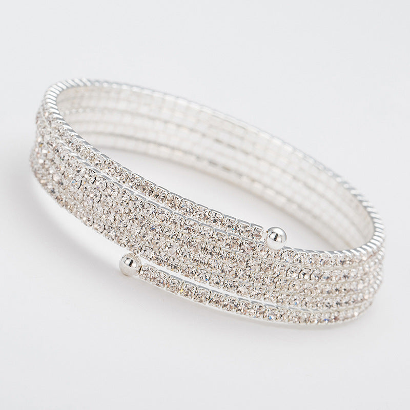 Wholesale Steel wire elastic fashion bracelet