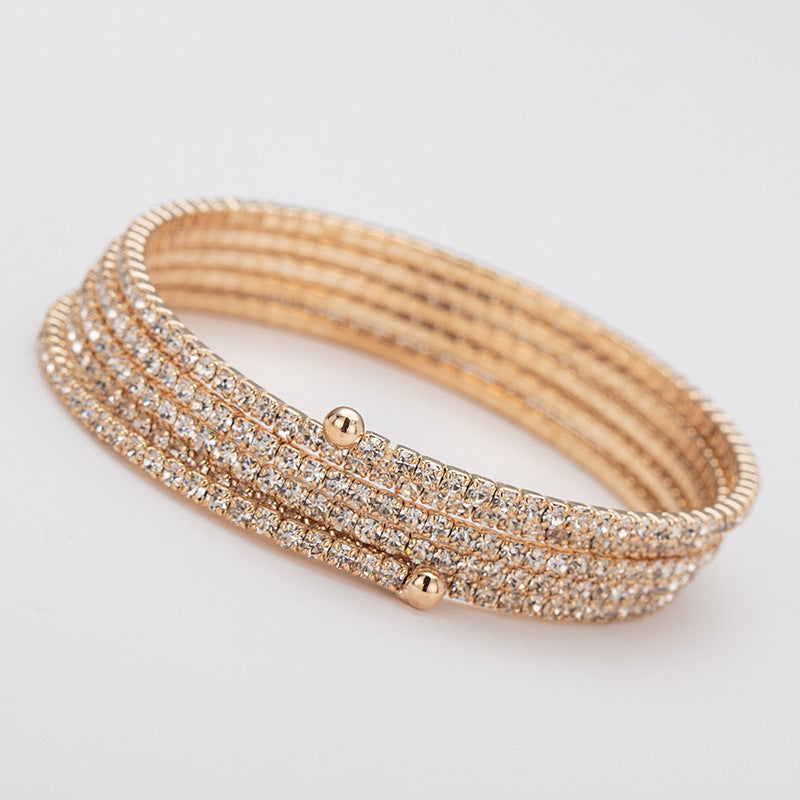Wholesale Steel wire elastic fashion bracelet