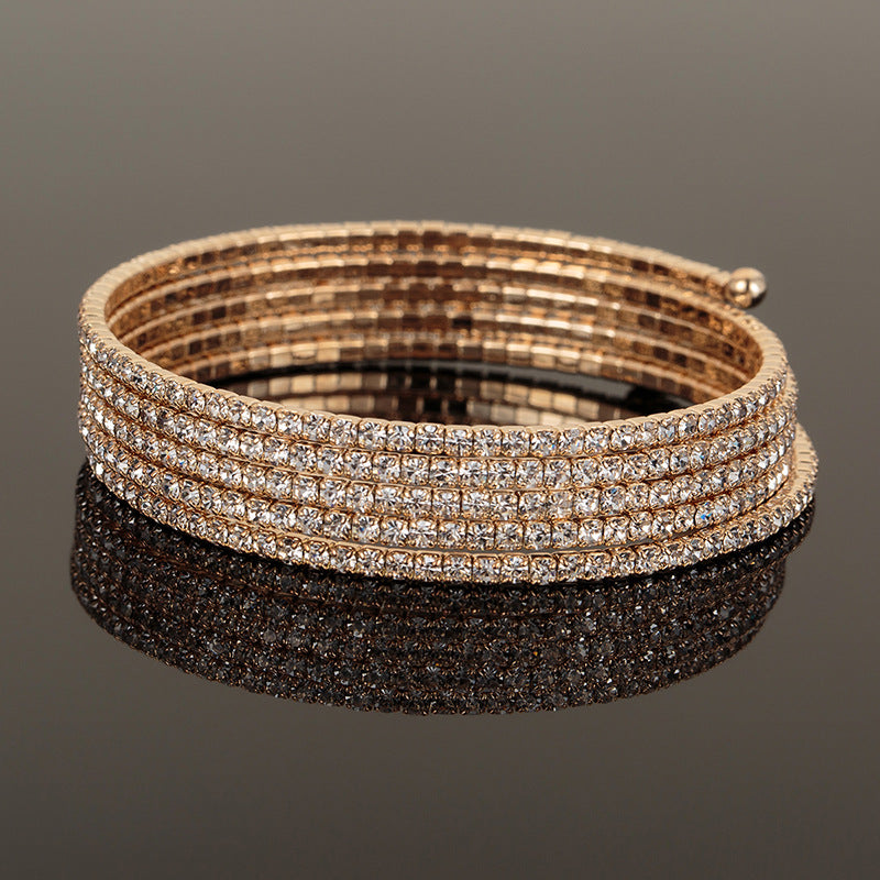 Wholesale Steel wire elastic fashion bracelet