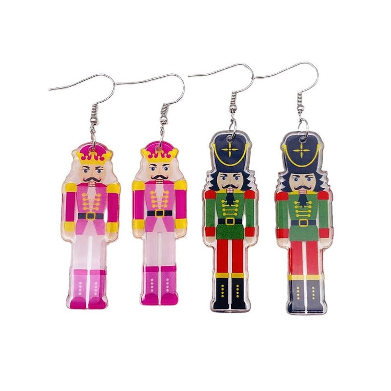 Wholesale Christmas Acrylic Movie Character Earrings ACC-ES-ChenY093