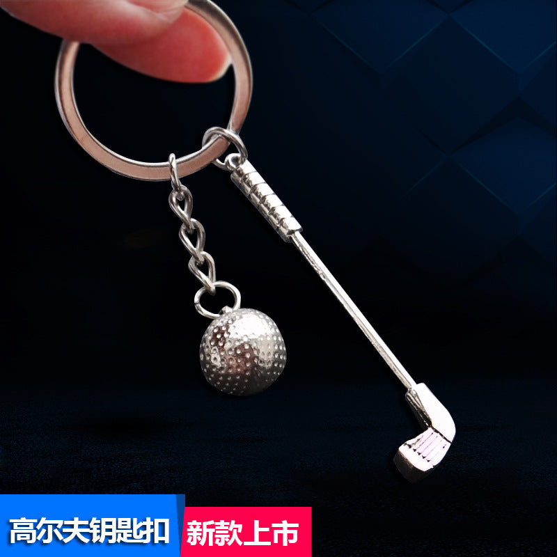 Wholesale Golf Ball Keychain 2D Key Ring Creative Keychain ACC-KC-XunXin005