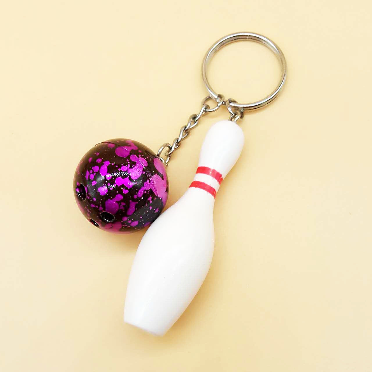 Wholesale Mini Bowling Keychain Creative Keychain ACC-KC-YouY001