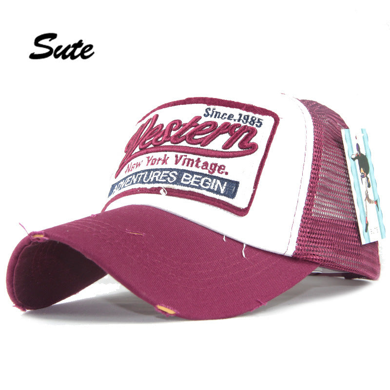Wholesale Mesh Cap Baseball Cap Outdoor Sun Hat ACC-HT-SuTe007