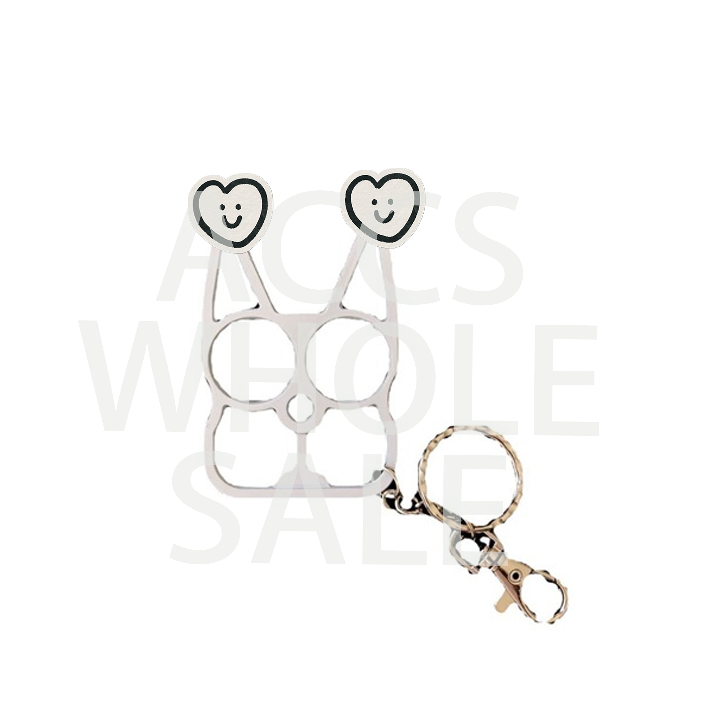 Wholesale Outdoor Gear Colorful Leopard Print Metal Keychains