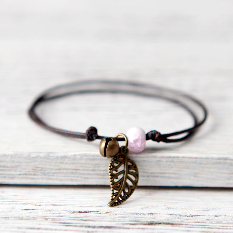 Wholesale Bohemian Retro  Leaf Bracelet Jewelry