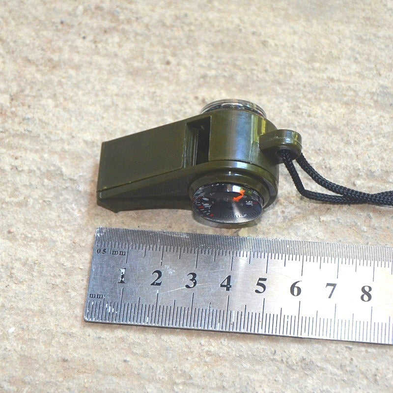 Wholesale 3 in 1 Whistle Outdoor Compass Keychain ACC-KC-KaBiao018