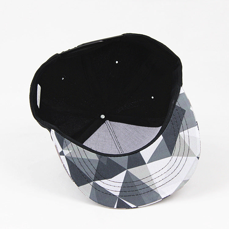 Wholesale  panda  three-dimensional offset printing flat  baseball cap