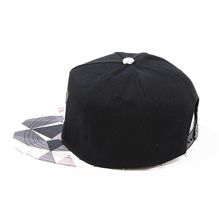 Wholesale  panda  three-dimensional offset printing flat  baseball cap