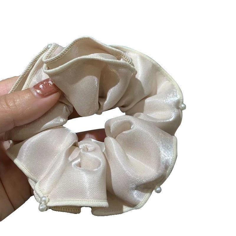 Wholesale Beaded Heavy Layered Solid Color Hair Band ACC-HS-Fanz004