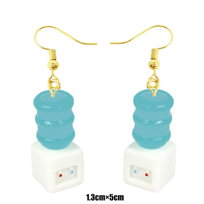 Wholesale Washing Machine Fun Earrings ACC-ES-WaNao002
