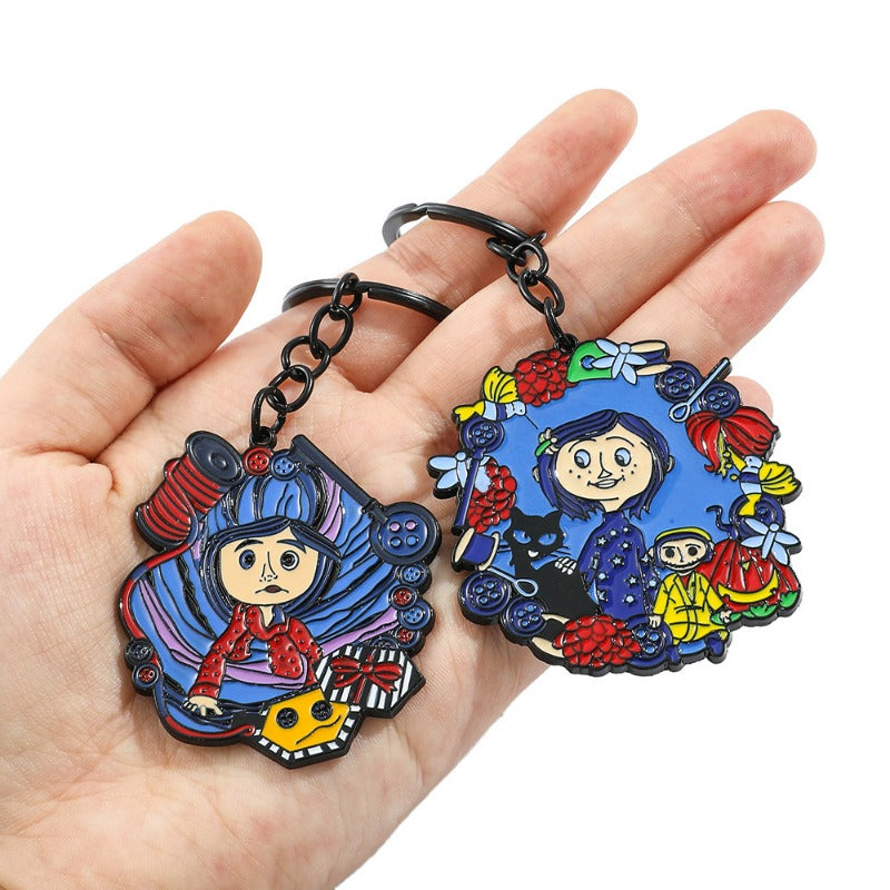 Wholesale Movie Cartoon Anime Metal Keychain ACCVIP-KC-Boshuo005