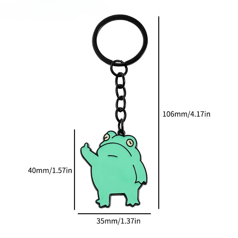 Wholesale Creative Funny Frog Keychain ACC-KC-Guangy004
